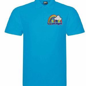 Turquoise Polo Top for Early Years Playgroup