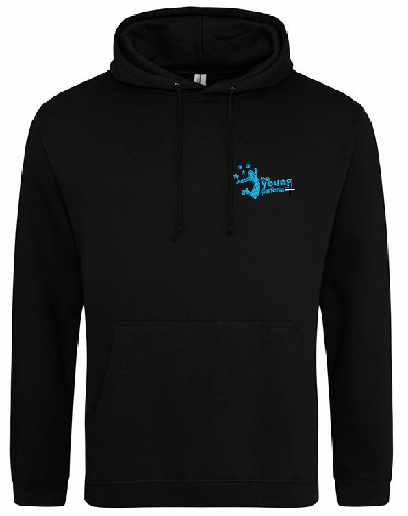 Deep Black AWD Hoodie for The Young Performers