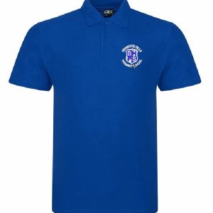 Royal Blue Polo Top for Bramcote Hills Primary School Staff