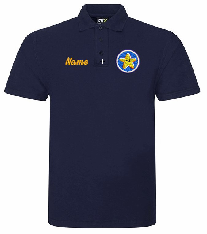 Navy Blue Cotton Soft Style Top Unisex for Chetwynd Primary Academy Staff