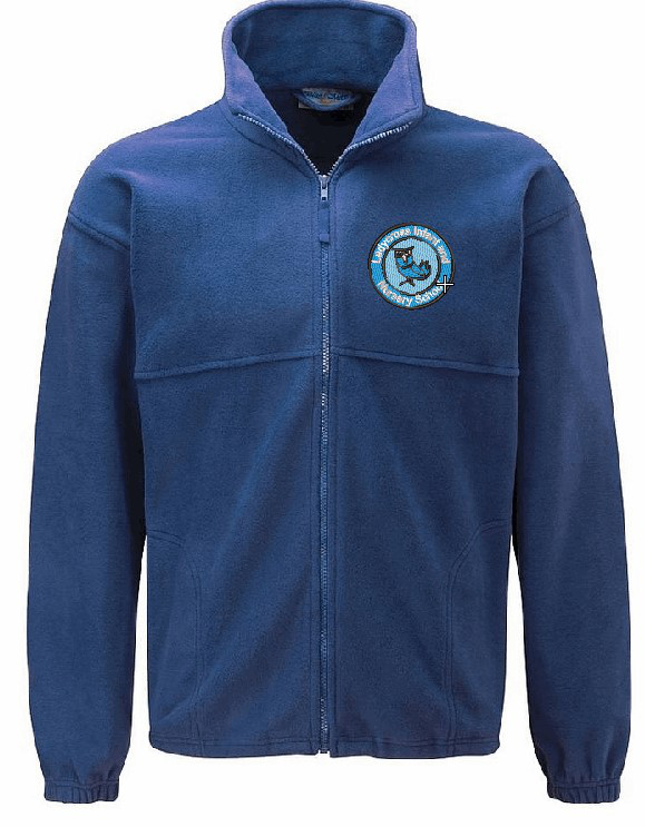 Royal Blue Fleece Jacket for Ladycross Infant and Nursery School