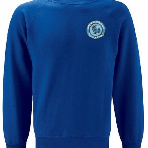 Royal Blue Round Neck Sweatshirt for Ladycross Infant and Nursery School