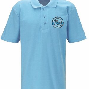 Sky Blue Polo Top for Ladycross Infant and Nursery School