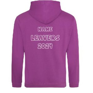 School Leavers Hoodie from Simply First for 2024. Sizes 3XL to 5XL