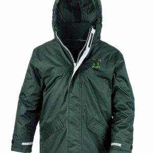 Bottle Green Core Parka Jacket for Bramcote C of E Primary School