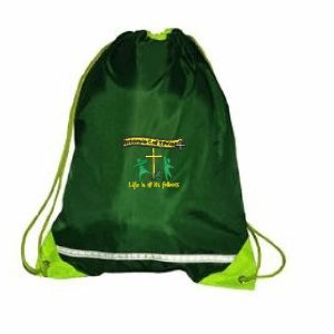 Bottle Green Road Safety PE Bag for Bramcote C of E Primary School
