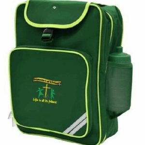 Bottle Green Road Safety Rucksack for Bramcote C of E Primary School