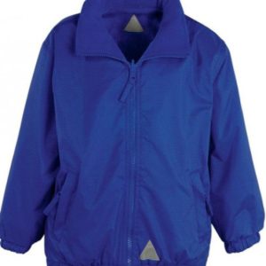 Royal Blue Reversible Fleece Lined Jacket