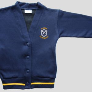 Navy Blue Cardigan for St Johns C of E Primary School